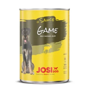 JosiDog konservai šunims su žvėriena padaže 415g 6vnt / 12vnt