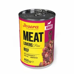 Josera Meat Lovers Junior Pure Beef konservai šuniukams su jautiena 400g 6vnt / 12vnt