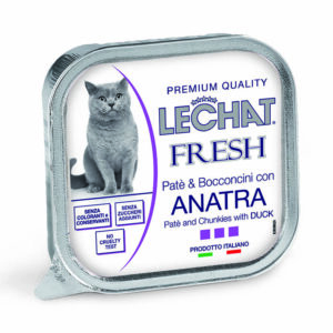 LeChat Fresh konservai suaugusioms katėms su antiena 100g 12/24 vnt