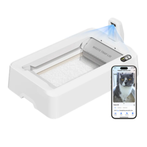 PETKIT Purobot Crystal Duo – išmanus automatinis kačių tualetas su AI kamera