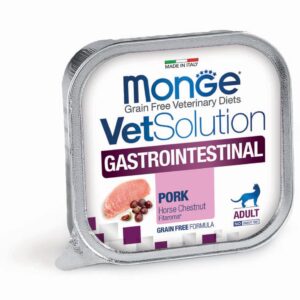 Monge VetSolution Cat Wet Gastrointestinal – dietiniai konservai katėms virškinimo sutrikimams 100g