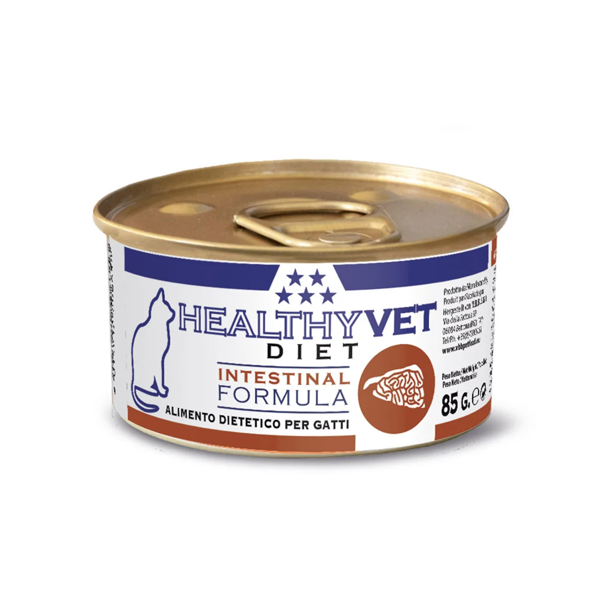 Healthyvet Diet Intestinal Formula 85 g – dietiniai konservai katėms