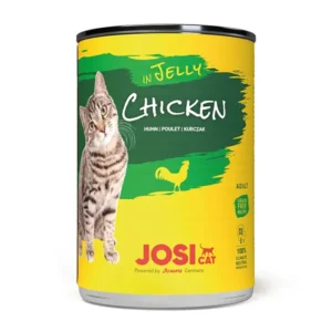 JosiCat Chicken in Jelly konservai katėms, vištiena drebučiuose, 400g