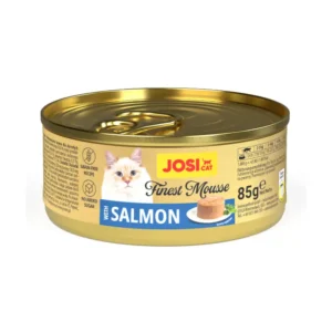 JosiCat Finest Mousse with Salmon, paštetas katėms su vištiena, 85g