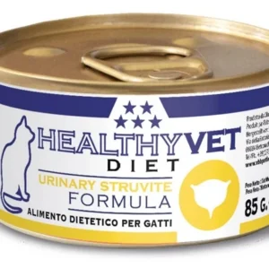 HEALTHYVET Diet Urinary struvite formula paštetas katėms 85g