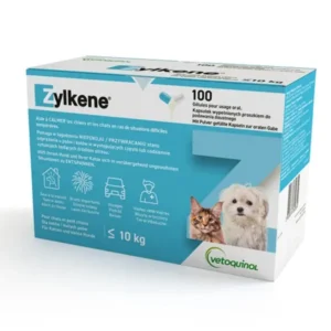 Vetoquinol papildas stresui sunims ir katems Zylkene kapsulėmis 75 mg, N10